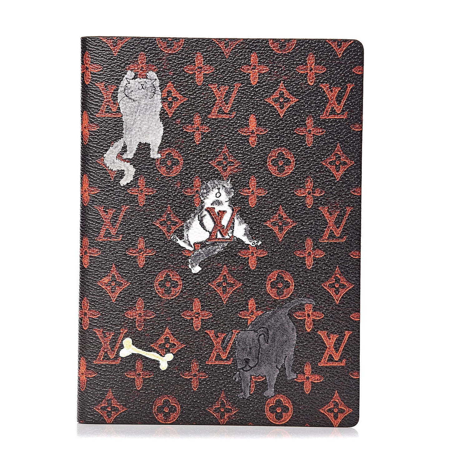 Catogram Clemence Notebook MM Marron