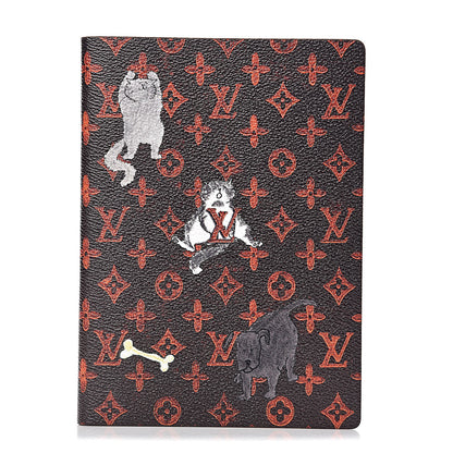 Louis Vuitton Catogram Clemence Notebook MM Marron 1 of 8
