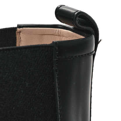 Gucci Calfskin Ornella Logo Ankle Boots 41 Black 9 of 9
