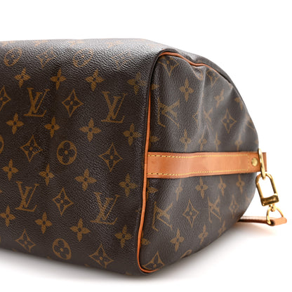 Louis Vuitton Monogram Speedy Bandouliere 30 10 of 10