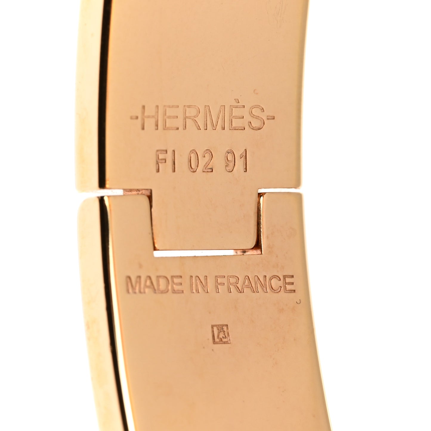 Enamel Printed Pegase Pop Narrow Clic Clac H Bracelet PM