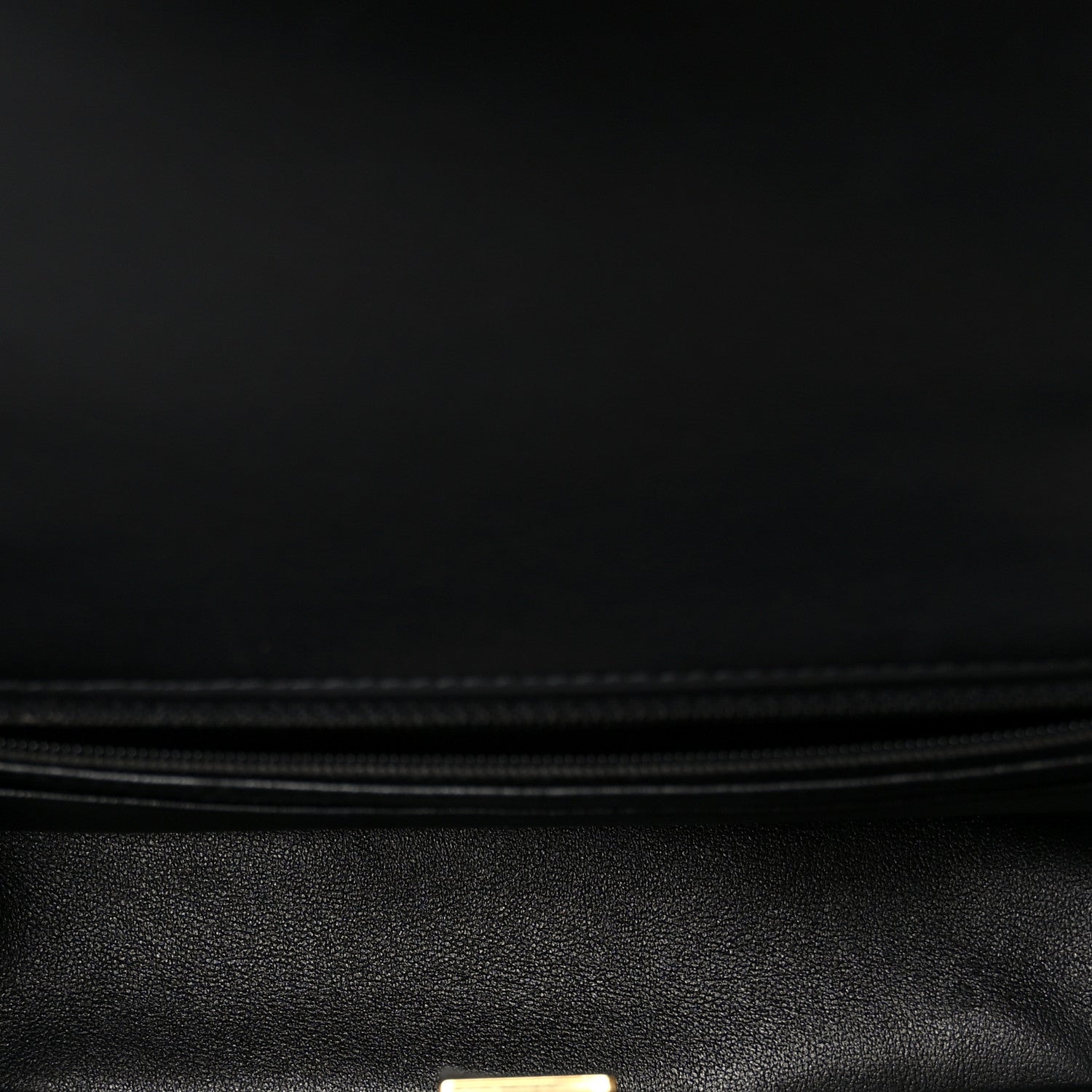 Chanel Lambskin Quilted Mini Rectangular Flap Black 5 of 12