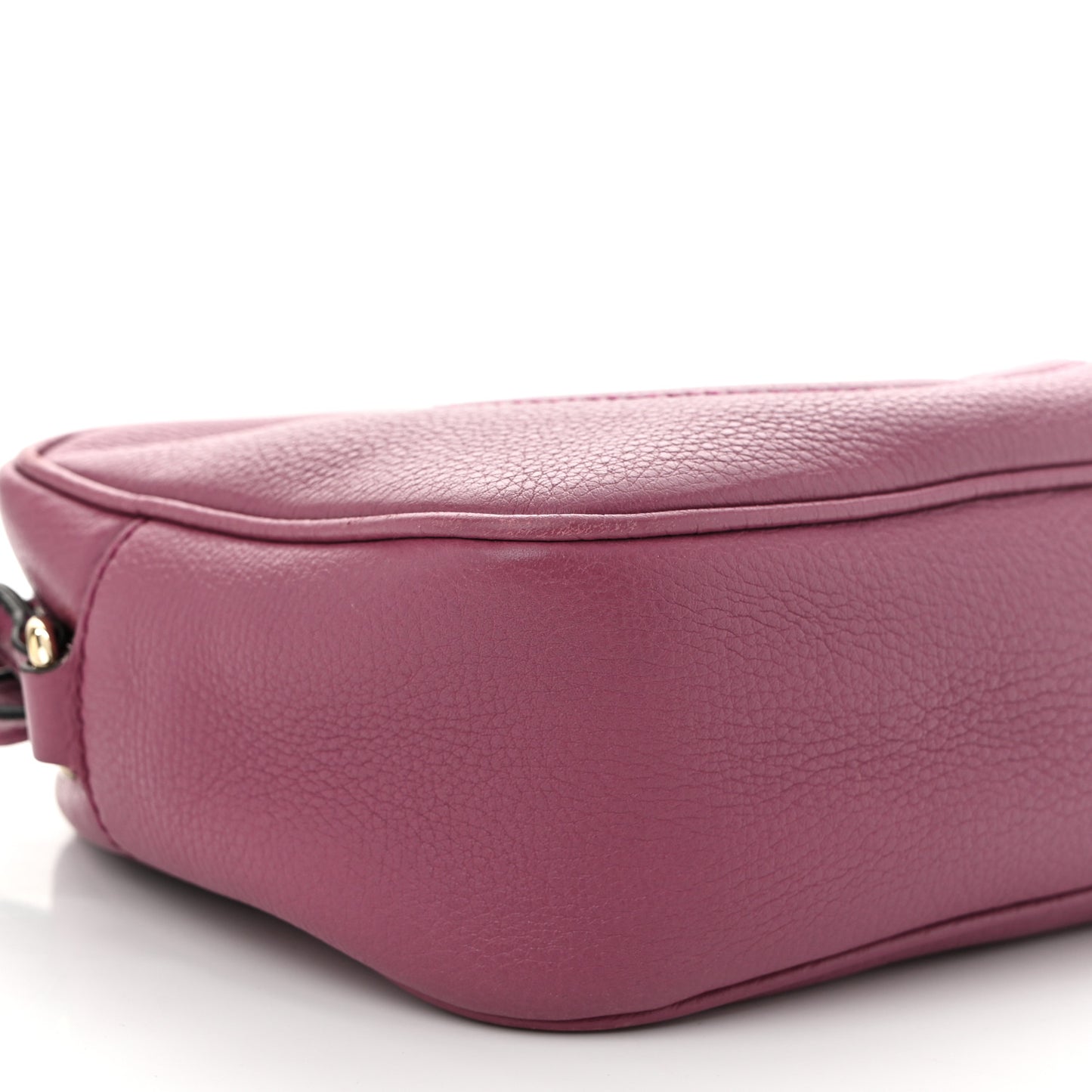 Pebbled Calfskin Small Soho Disco Bag Peonia Flower