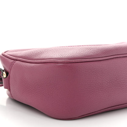 Gucci Pebbled Calfskin Small Soho Disco Bag Peonia Flower 9 of 10