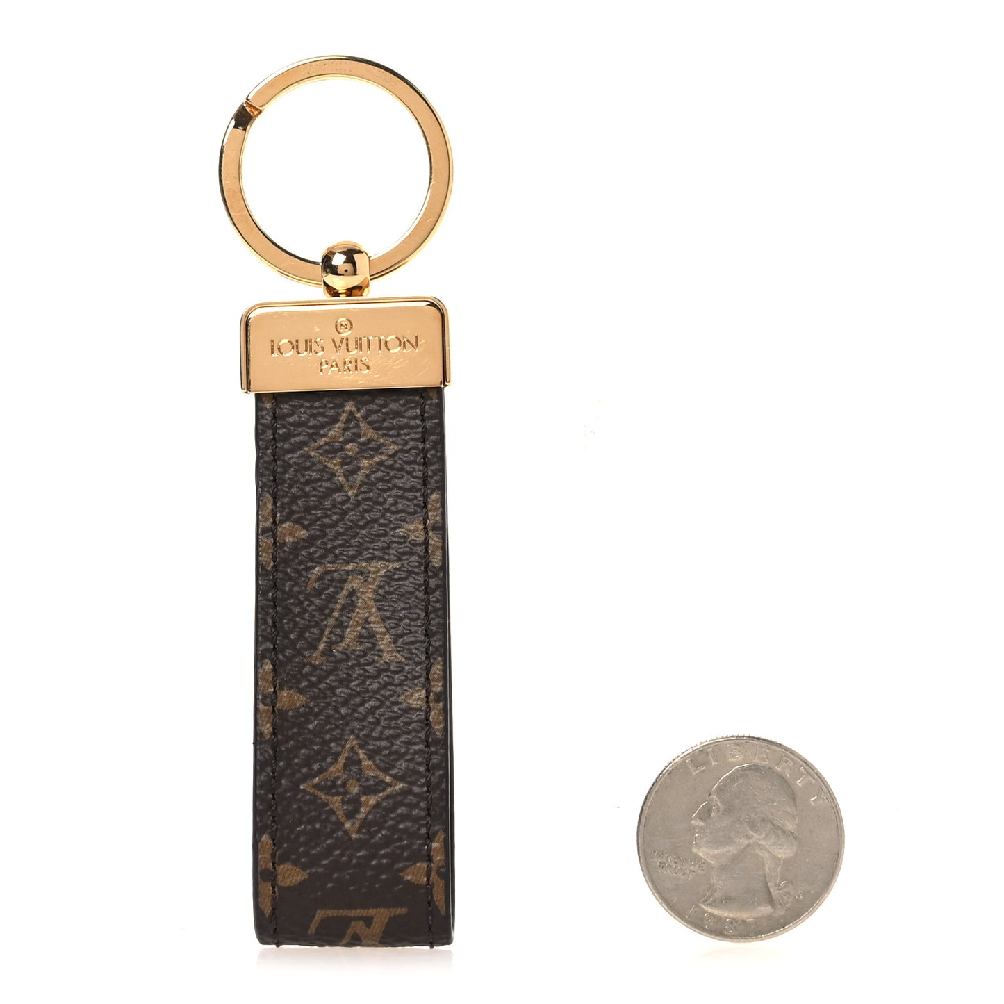 Monogram Dragonne Key Holder