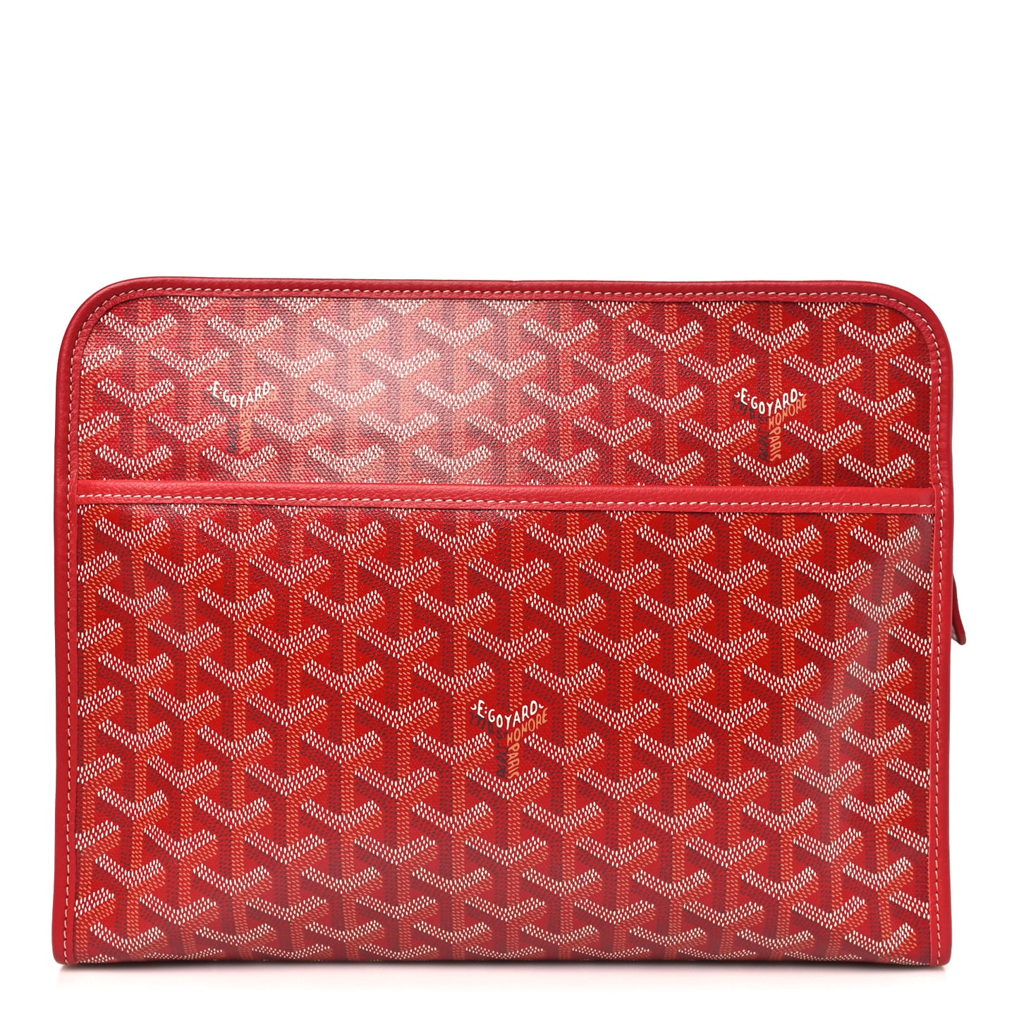 Goyardine Jouvence GM Toiletry Pouch Red