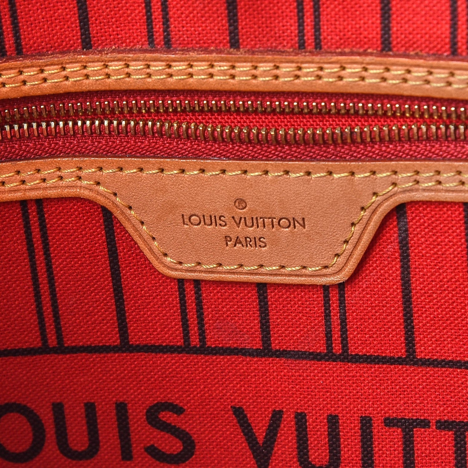 Louis Vuitton Monogram Neo Neverfull MM Cherry 6 of 11