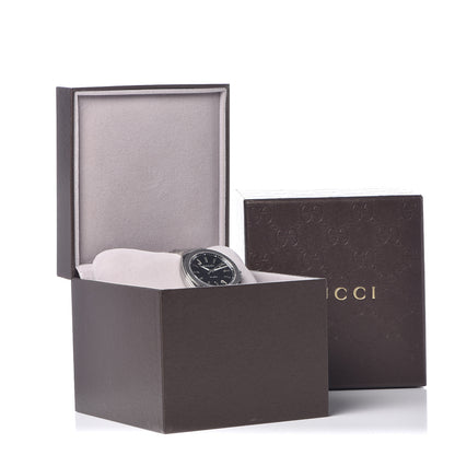 Gucci Stainless Steel 37mm GG2570 Quartz Watch Black 7 of 7