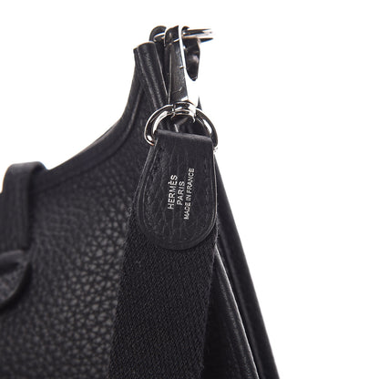 Hermes Taurillon Clemence Evelyne TPM Plomb 8 of 10