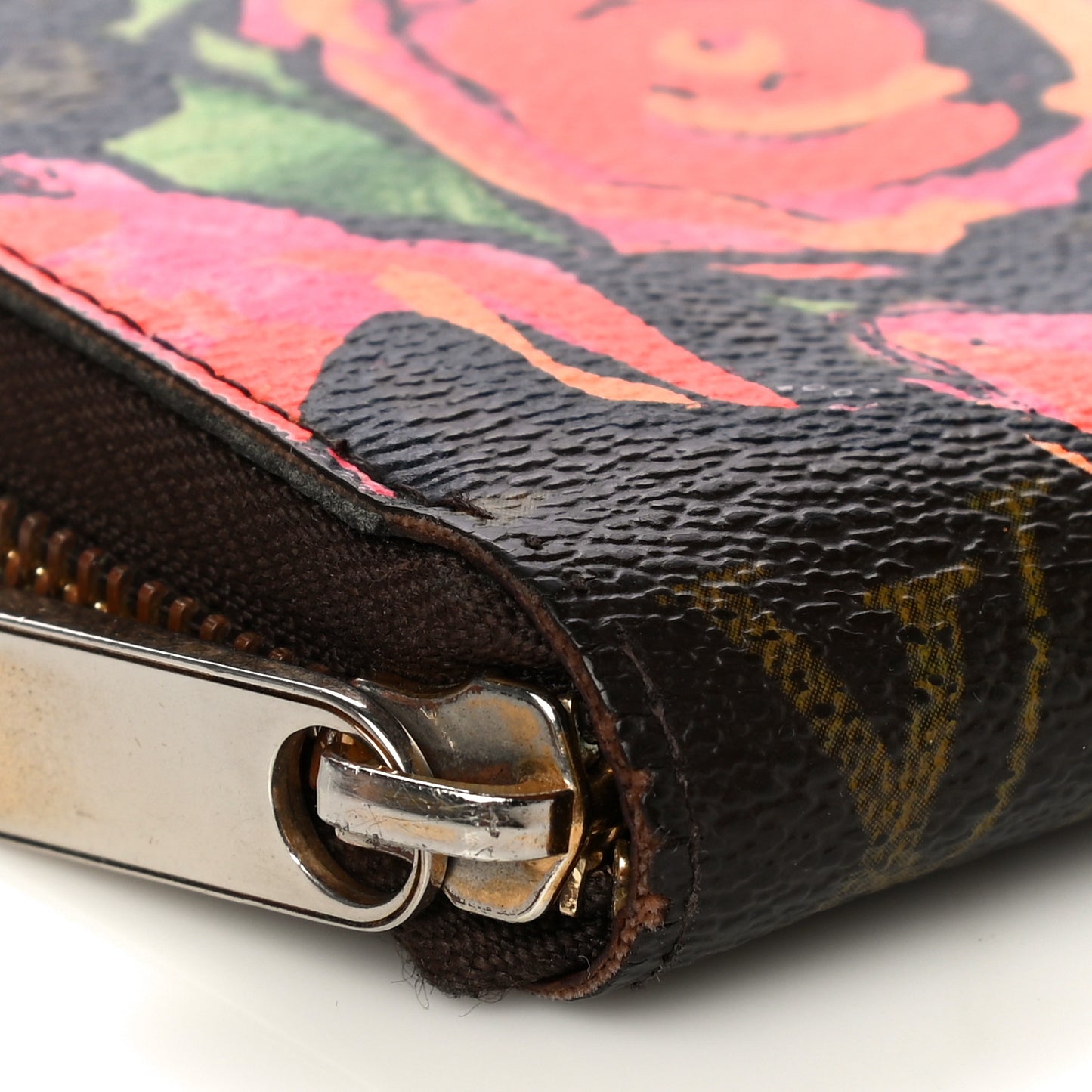 Monogram Roses Zippy Wallet