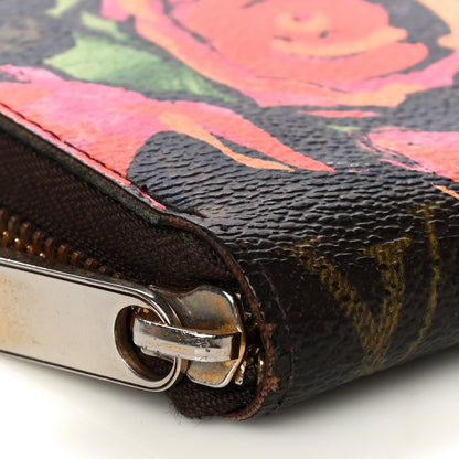 Louis Vuitton Monogram Roses Zippy Wallet 8 of 15