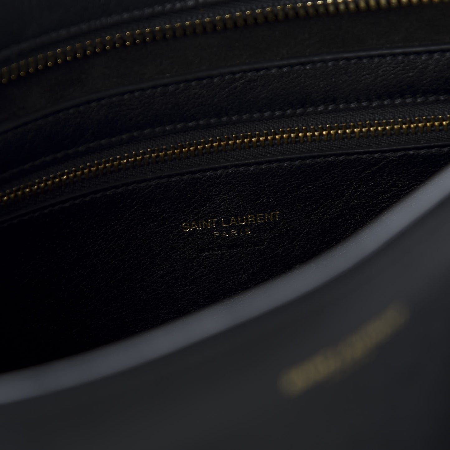 Smooth Calfskin Small Monogram Cabas Black