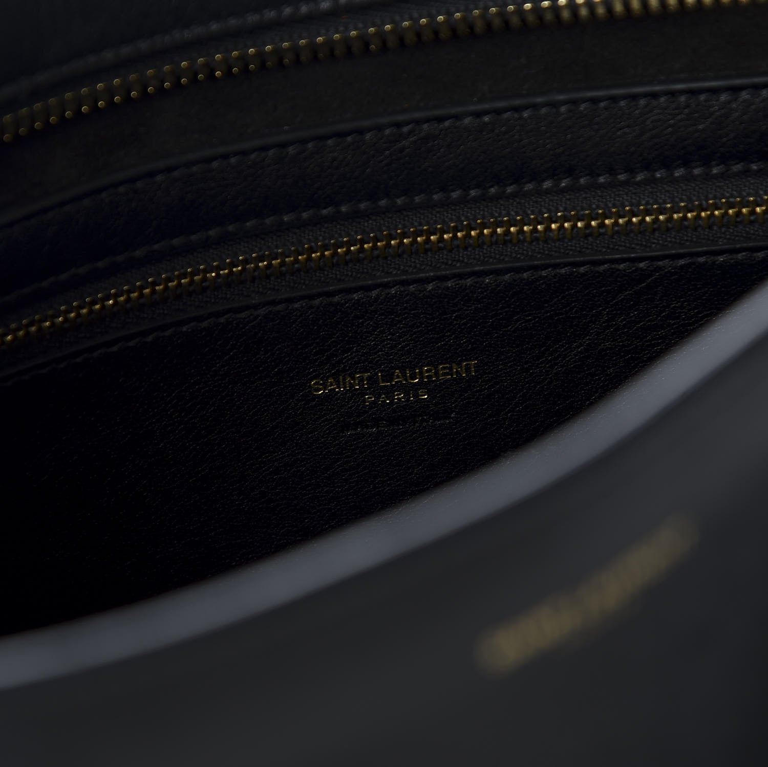 Saint Laurent Smooth Calfskin Small Monogram Cabas Black 7 of 8