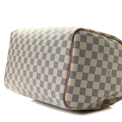 Louis Vuitton Damier Azur Speedy 30 6 of 10