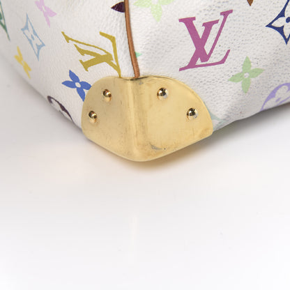 Louis Vuitton Monogram Multicolor Speedy 30 White 9 of 14