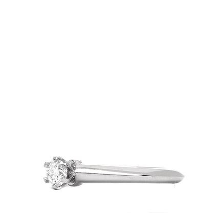 Tiffany Platinum Diamond .20ct Solitaire Engagement Ring 49 5 4 of 8