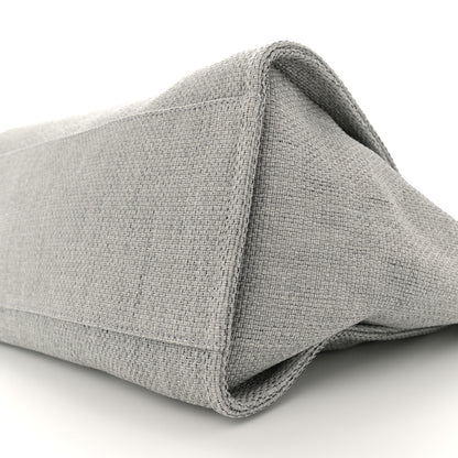 Chanel Canvas Medium Deauville Tote Grey 10 of 11