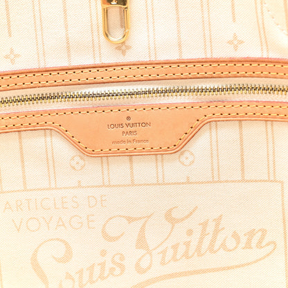 Louis Vuitton Damier Azur Neverfull GM 6 of 10
