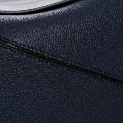 Loewe Calfskin Medium Puzzle Bag Midnight Blue Black 8 of 10