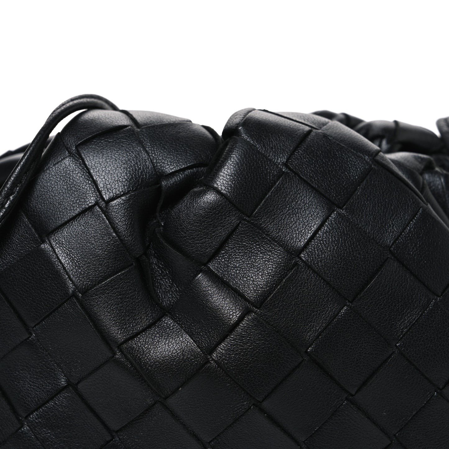 Nappa Intrecciato The Mini Pouch Black