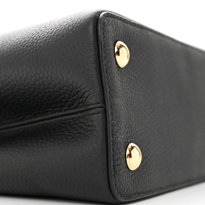 Louis Vuitton Taurillon Capucines PM Black Arizona 8 of 11