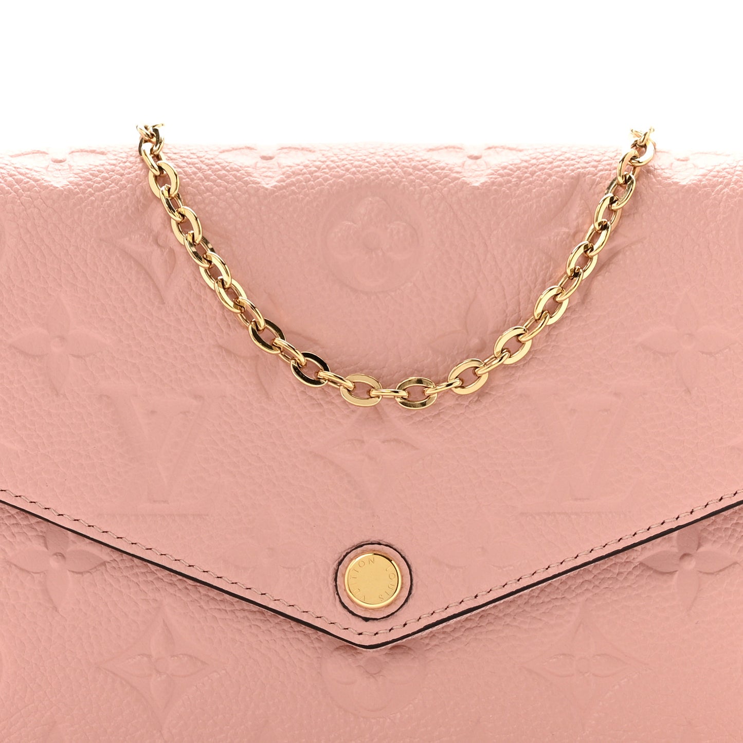 Empreinte Pochette Felicie Chain Wallet Rose Poudre