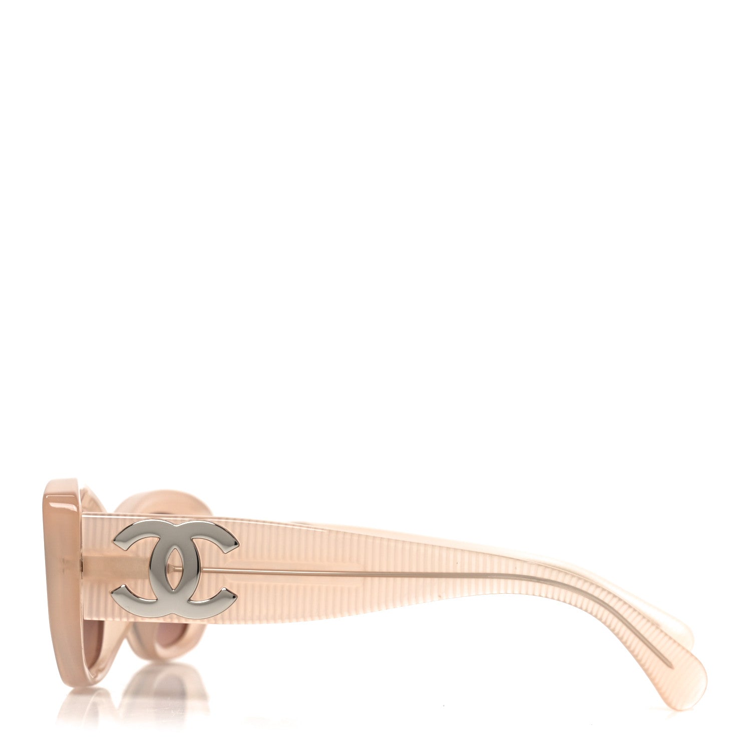 Chanel Acetate Rectangle Sunglasses 5493-A Light Pink 3 of 7