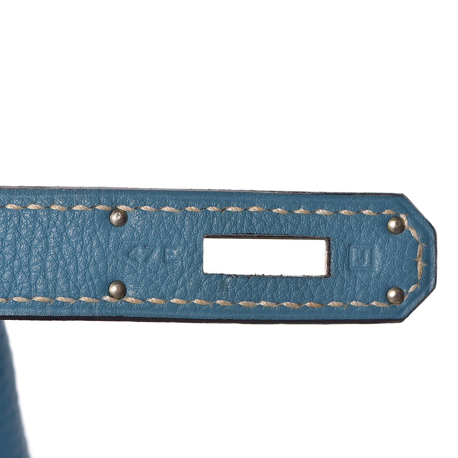 Hermes Togo Birkin 35 Blue Jean 9 of 32