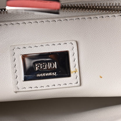 Fendi Nappa Colorblock Mini Peekaboo Iconic Satchel Black White Ecstasy 7 of 10