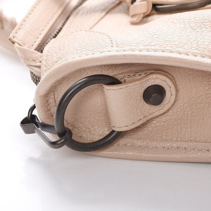 Balenciaga Chevre Classic Hardware Metallic Edge S City Beige Tapioca 18 of 18