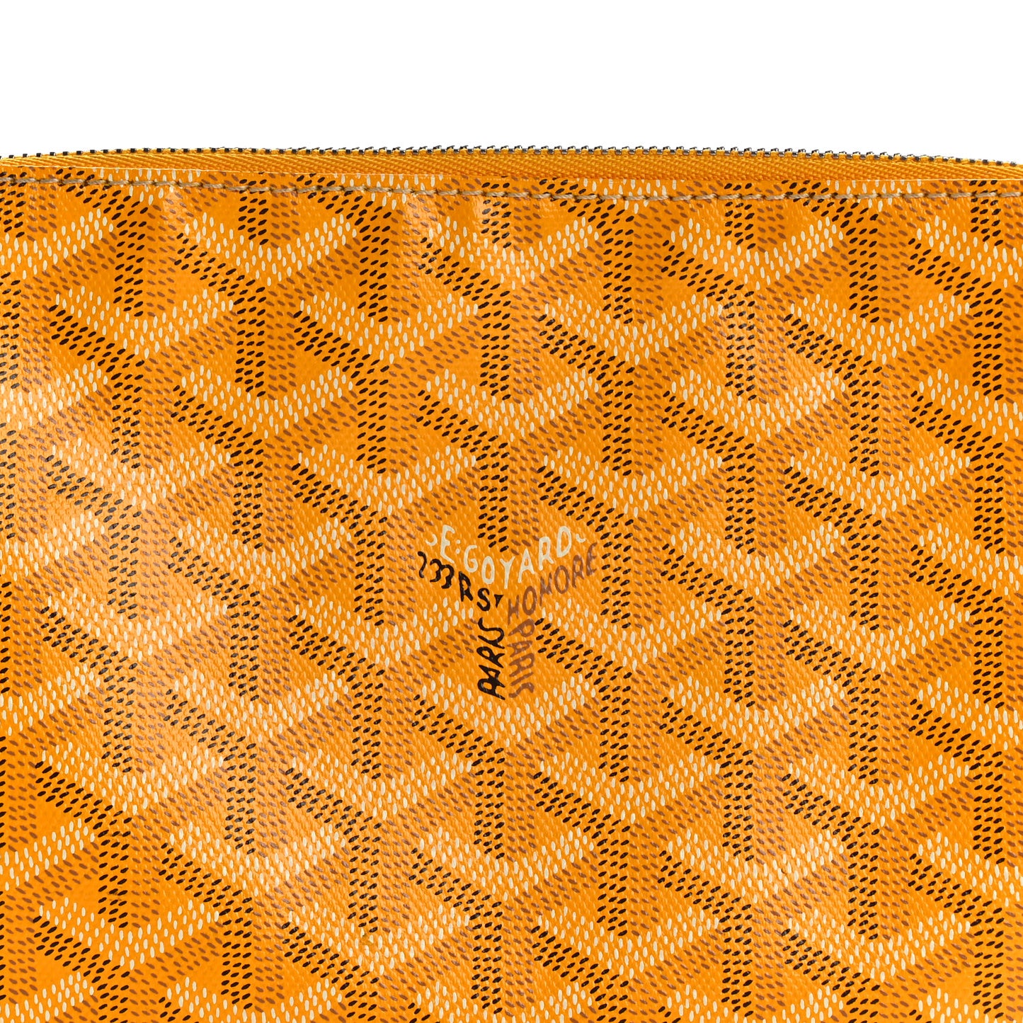 Goyardine Senat Pochette PM Yellow