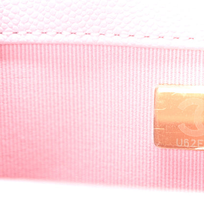 Chanel Caviar Quilted Mini Flap Light Pink 7 of 10