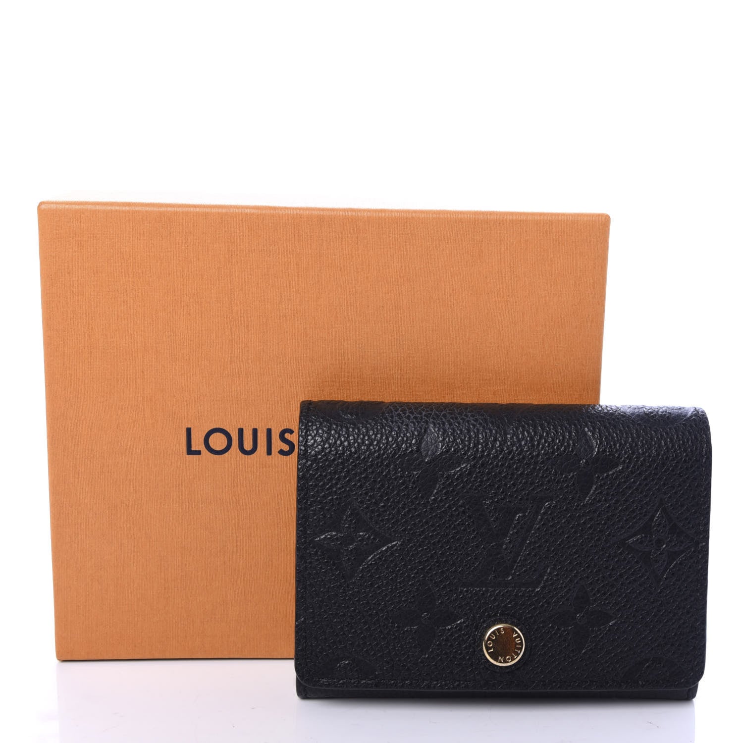 Louis Vuitton Empreinte Business Card Holder Black 7 of 7