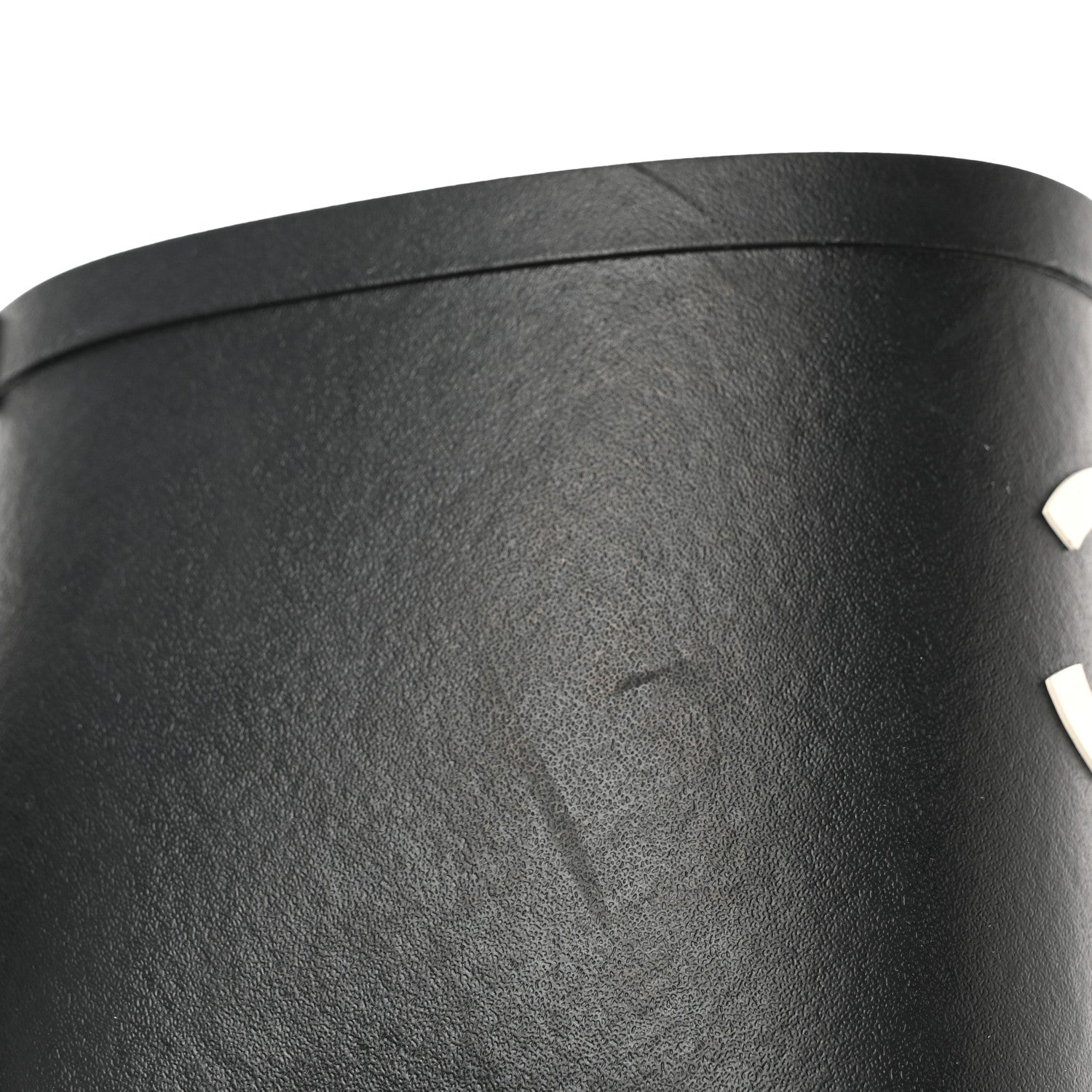 Chanel Caoutchouk CC High Boots 40 Black 11 of 16