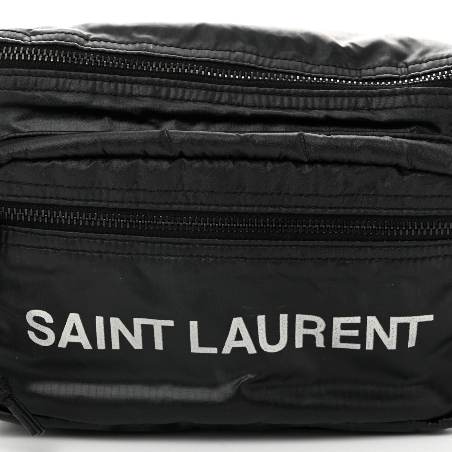 Saint Laurent Nylon Logo Nuxx Body Belt Bag Black 8 of 10
