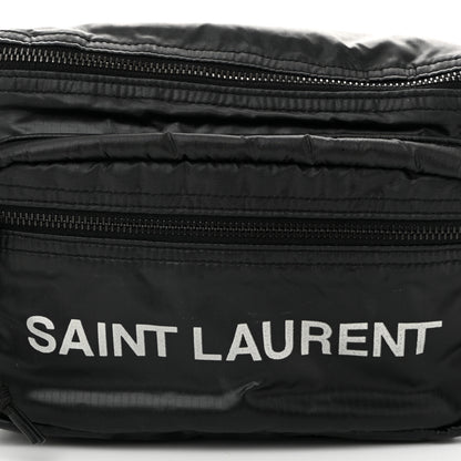 Saint Laurent Nylon Logo Nuxx Body Belt Bag Black 8 of 10