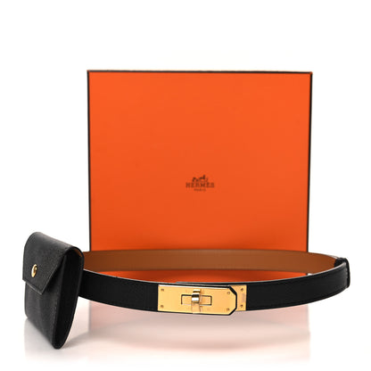 Hermes Epsom Kelly Pocket Belt Black 7 of 7