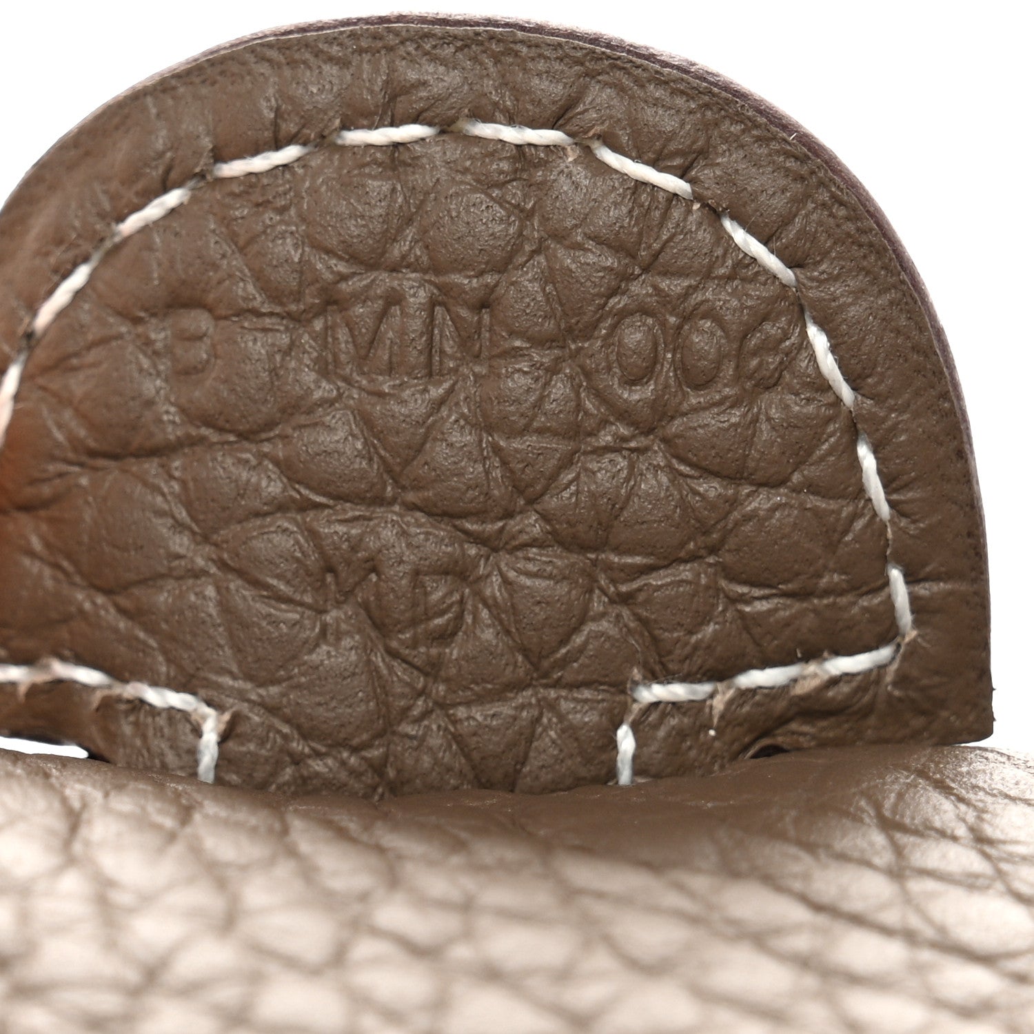 Hermes Taurillon Clemence Evelyne III PM Etoupe 7 of 11