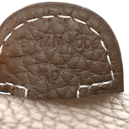 Hermes Taurillon Clemence Evelyne III PM Etoupe 7 of 11