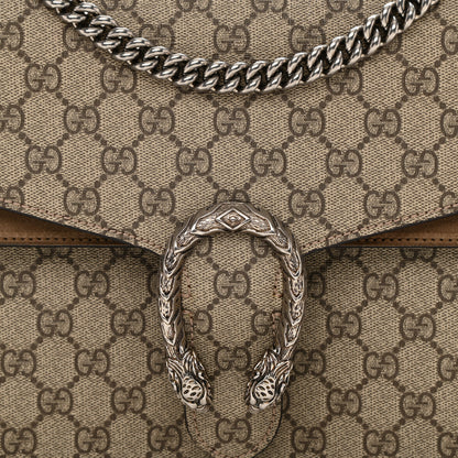 Gucci GG Supreme Monogram Medium Dionysus Shoulder Bag Taupe 18 of 19