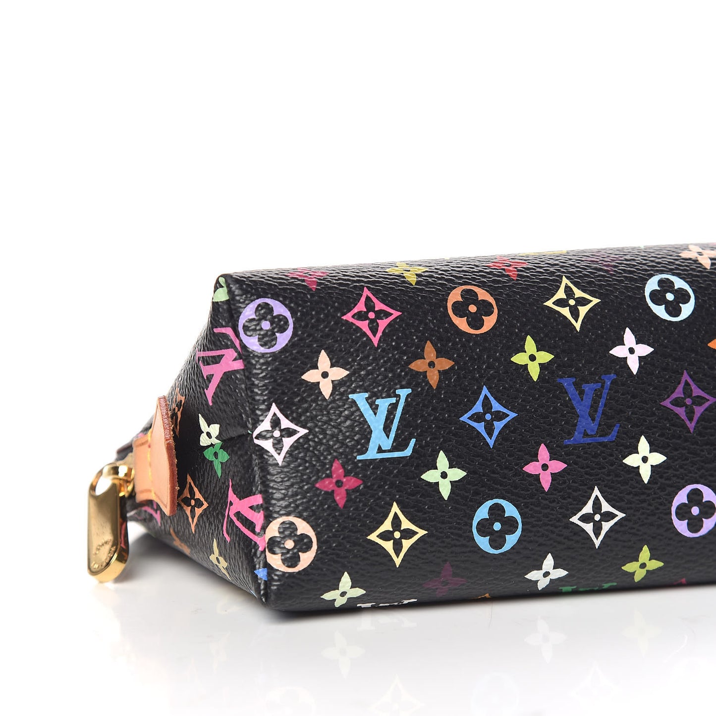 Monogram Multicolor Cosmetic Pouch Black Grenade