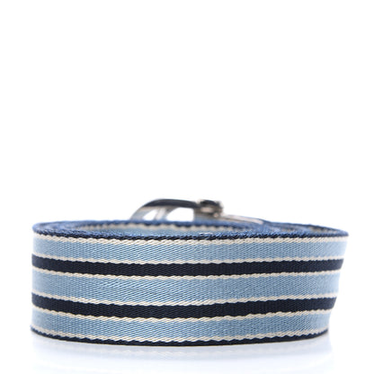 Gucci Nylon Buckle Web Belt 100 40 Blue 3 of 5