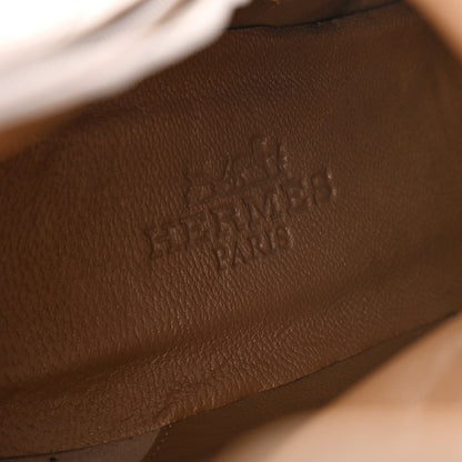 Hermes Calfskin Joueuse Ankle Boots 35.5 Etain 6 of 8