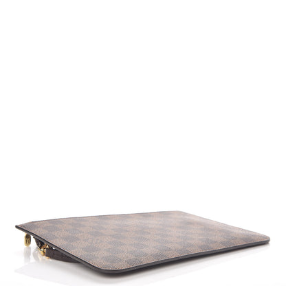 Louis Vuitton Damier Ebene Neverfull MM GM Pochette Rose Ballerine 4 of 7