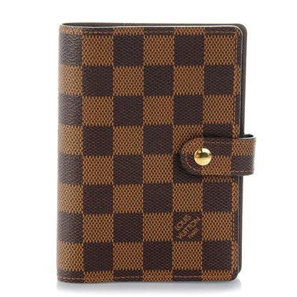 Louis Vuitton Damier Ebene Small Ring Agenda Cover 1 of 7