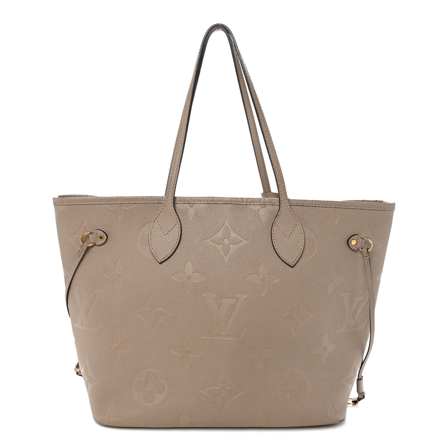 Louis Vuitton Empreinte Monogram Giant Neverfull MM Tourterelle 1 of 12