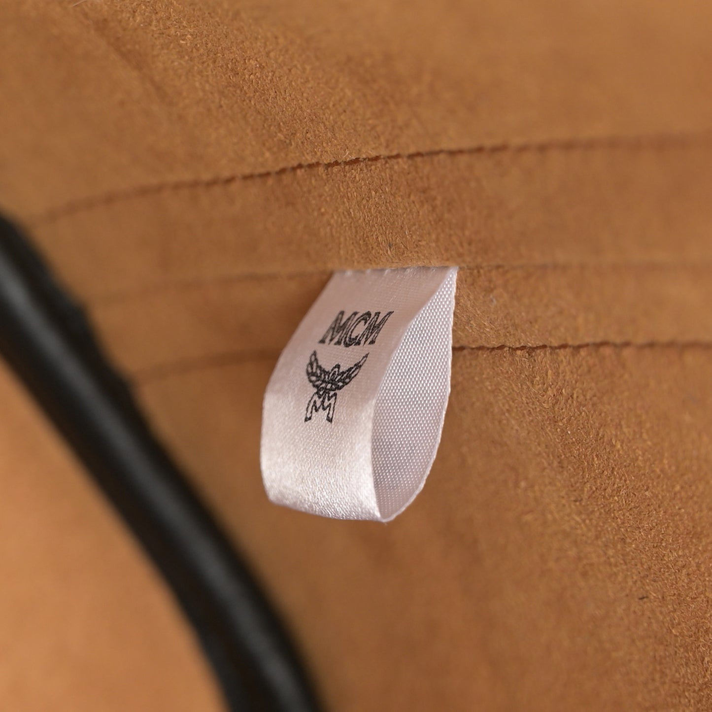 Visetos Medium Dessau Drawstring Bucket Bag Black