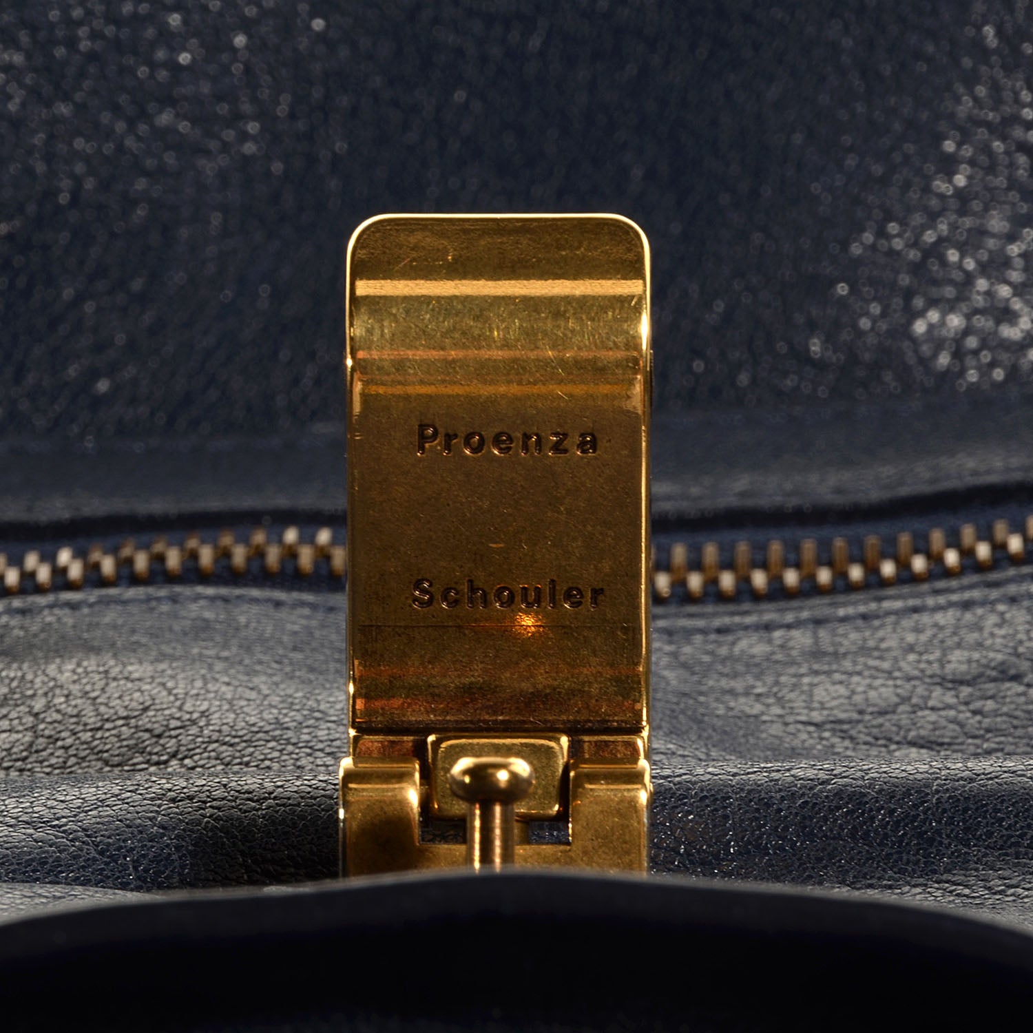 Proenza Schouler Lambskin PS1 Medium Satchel Midnight 11 of 15
