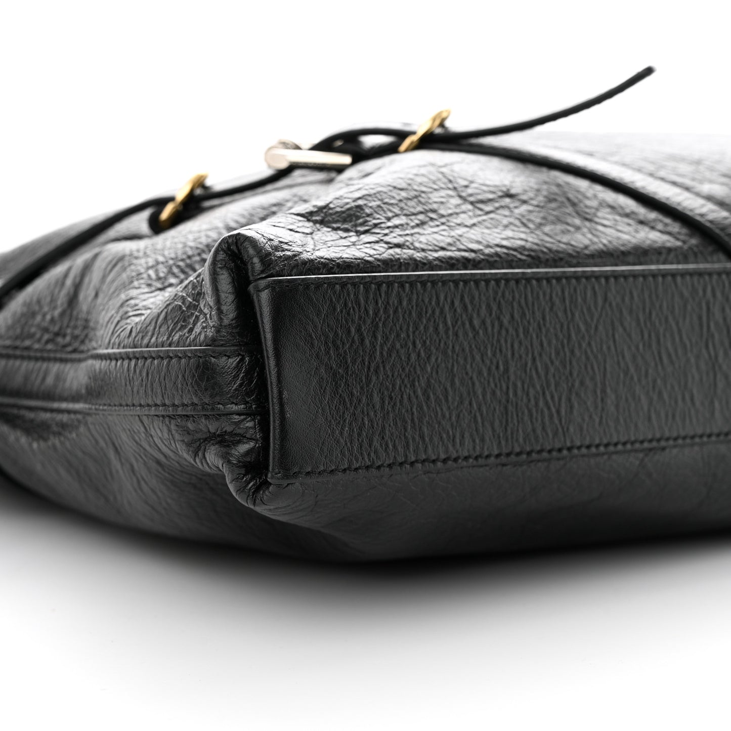 Calfskin Medium Voyou Bag Black