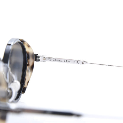 Christian Dior Acetate Umbrage Round Sunglasses Tortoise Black 6 of 8